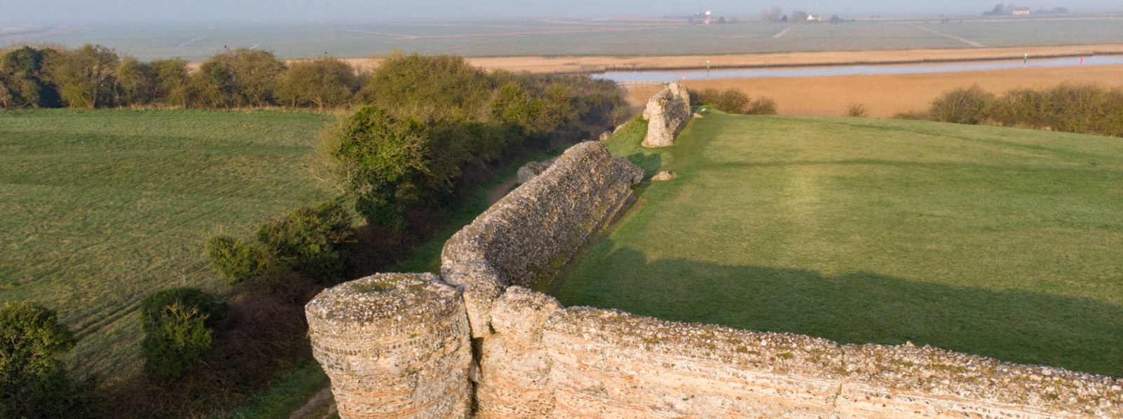 Burgh Castle Roman Fort